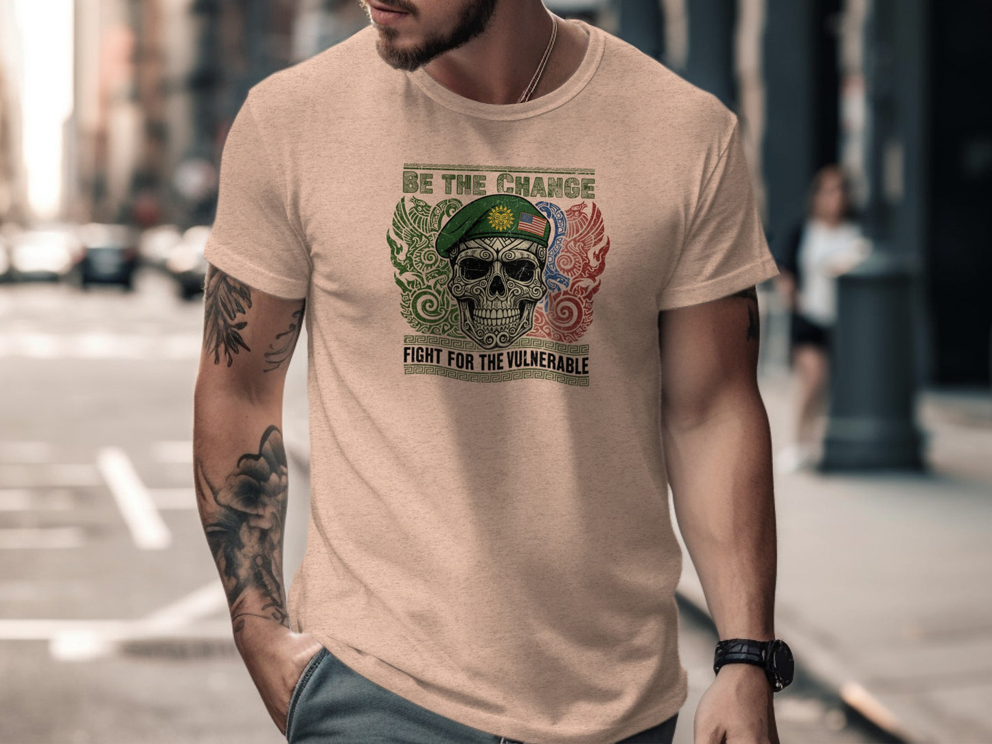 Be the Change Fight for the Vulnerable Graphic T-Shirt