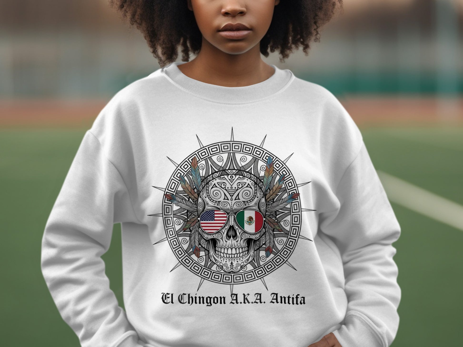 El Chingon A.K.A. Antifa Graphic Sweatshirt