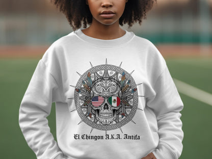 El Chingon A.K.A. Antifa Graphic Sweatshirt