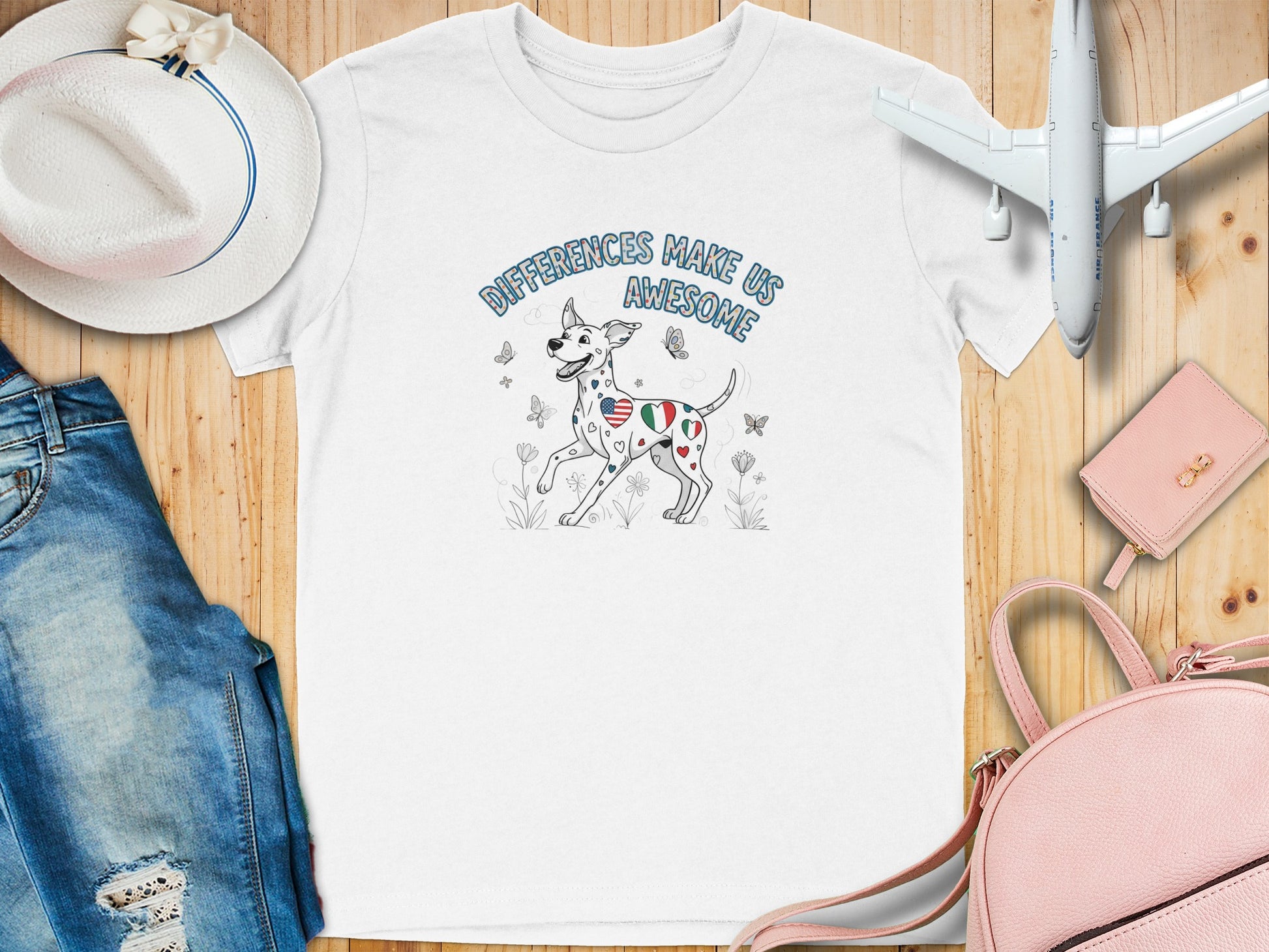 Differences Make Us Awesome Graphic Tee