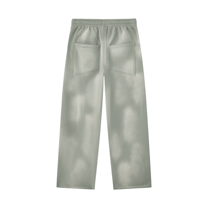 Abolish Ice Unisex Sunfade Wide Leg Fleece Sweatpants