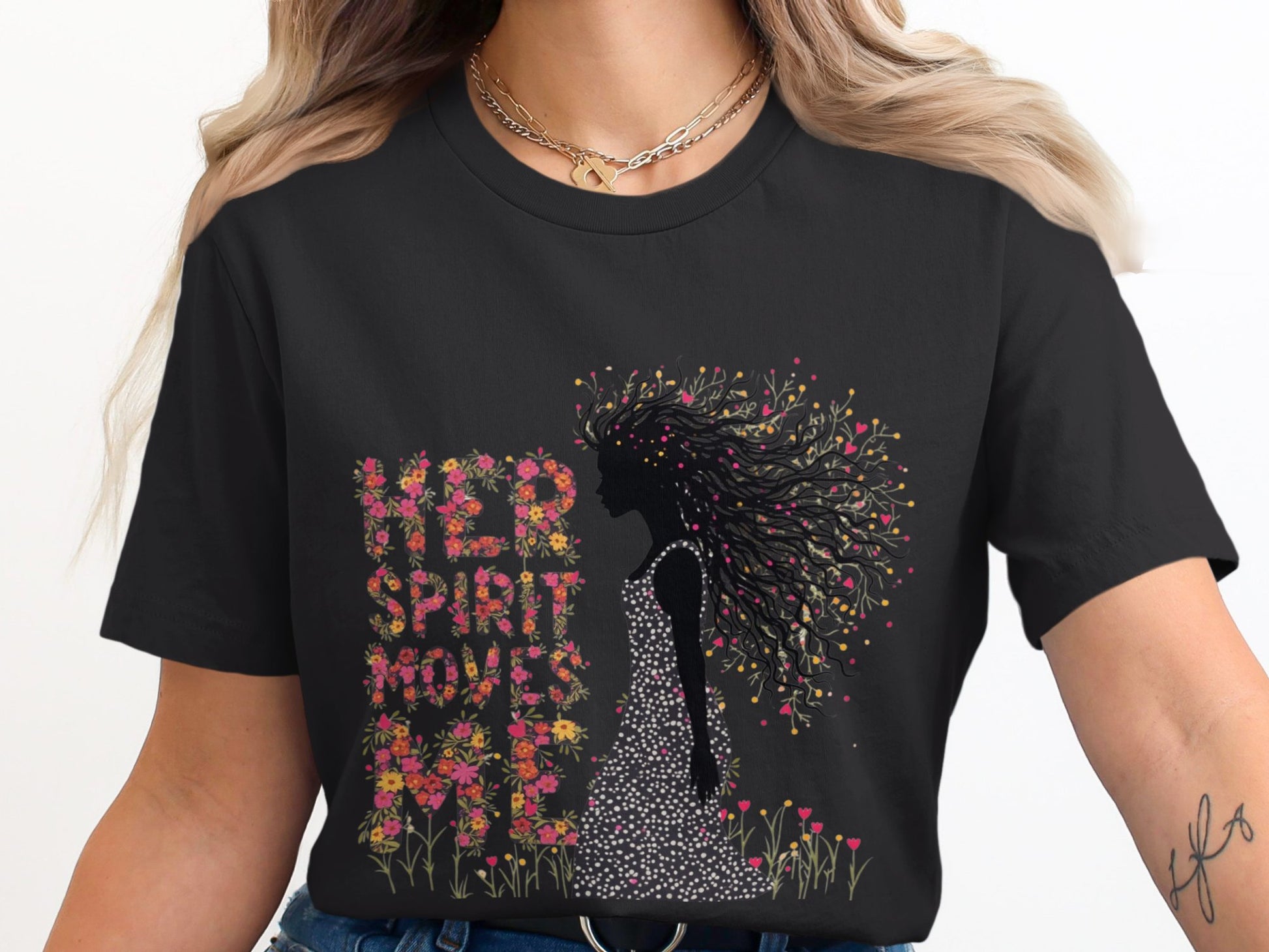 Her Spirit Moves Me Inspirational T-Shirt product