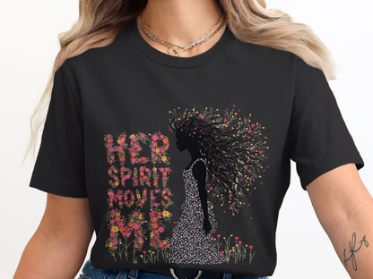 Her Spirit Moves Me Inspirational T-Shirt product
