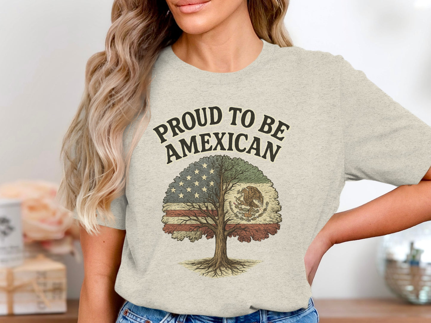Proud to Be Amexican Graphic Tee Shirt product