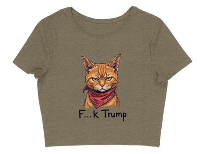 F...k Trump Cat Artwork Short Sleeve T-Shirt product type
