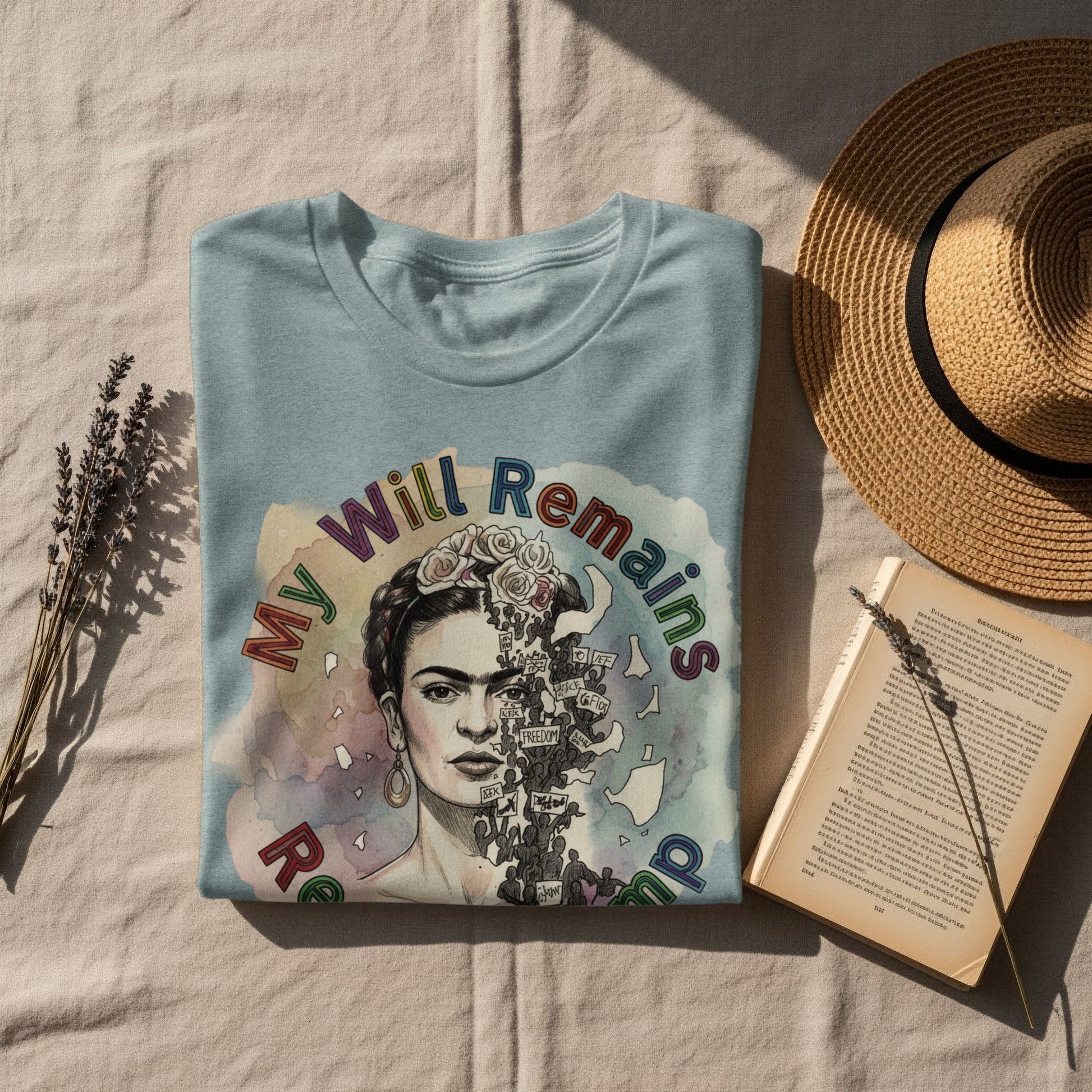 My Will Remains Colorful Artistic Graphic Shirt product