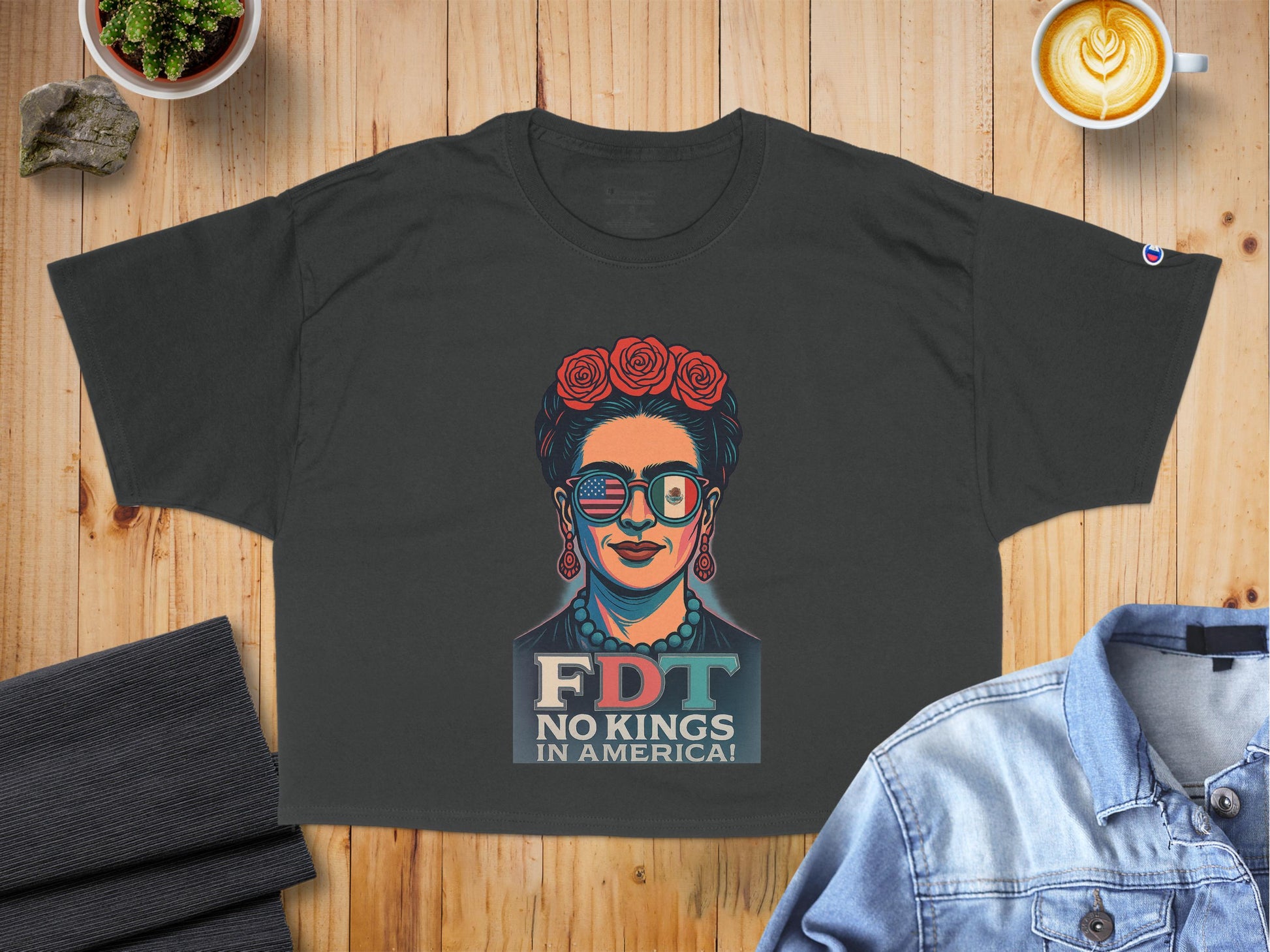 FDT No Kings in America Graphic Tee Shirt product type