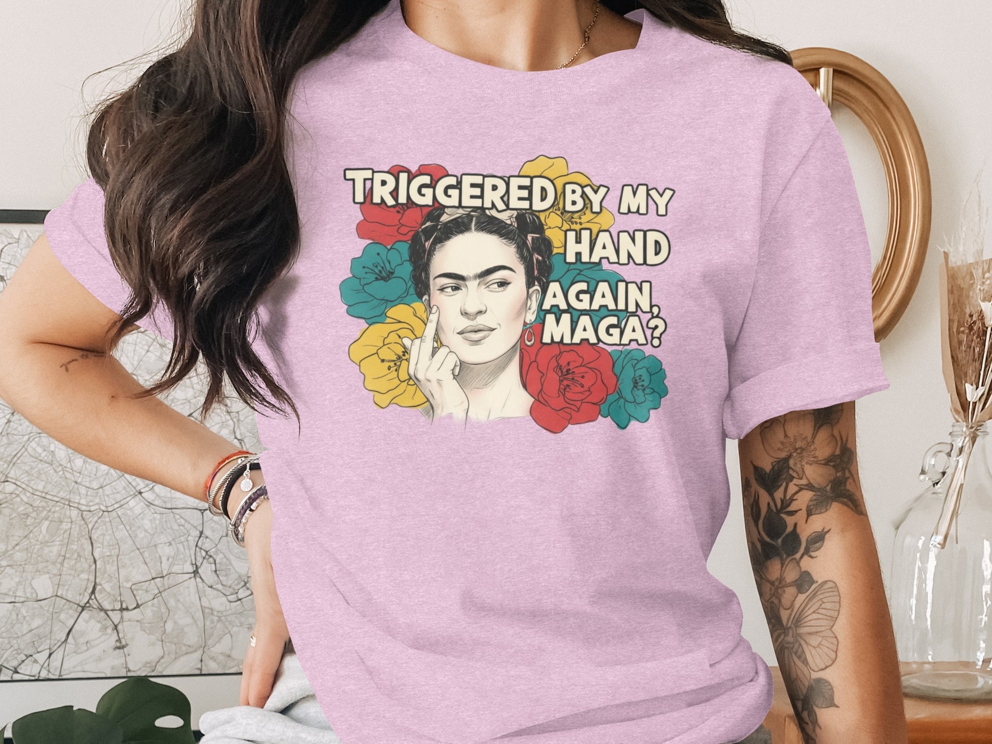 Triggered By My Hand Again Maga Graphic T-shirt
