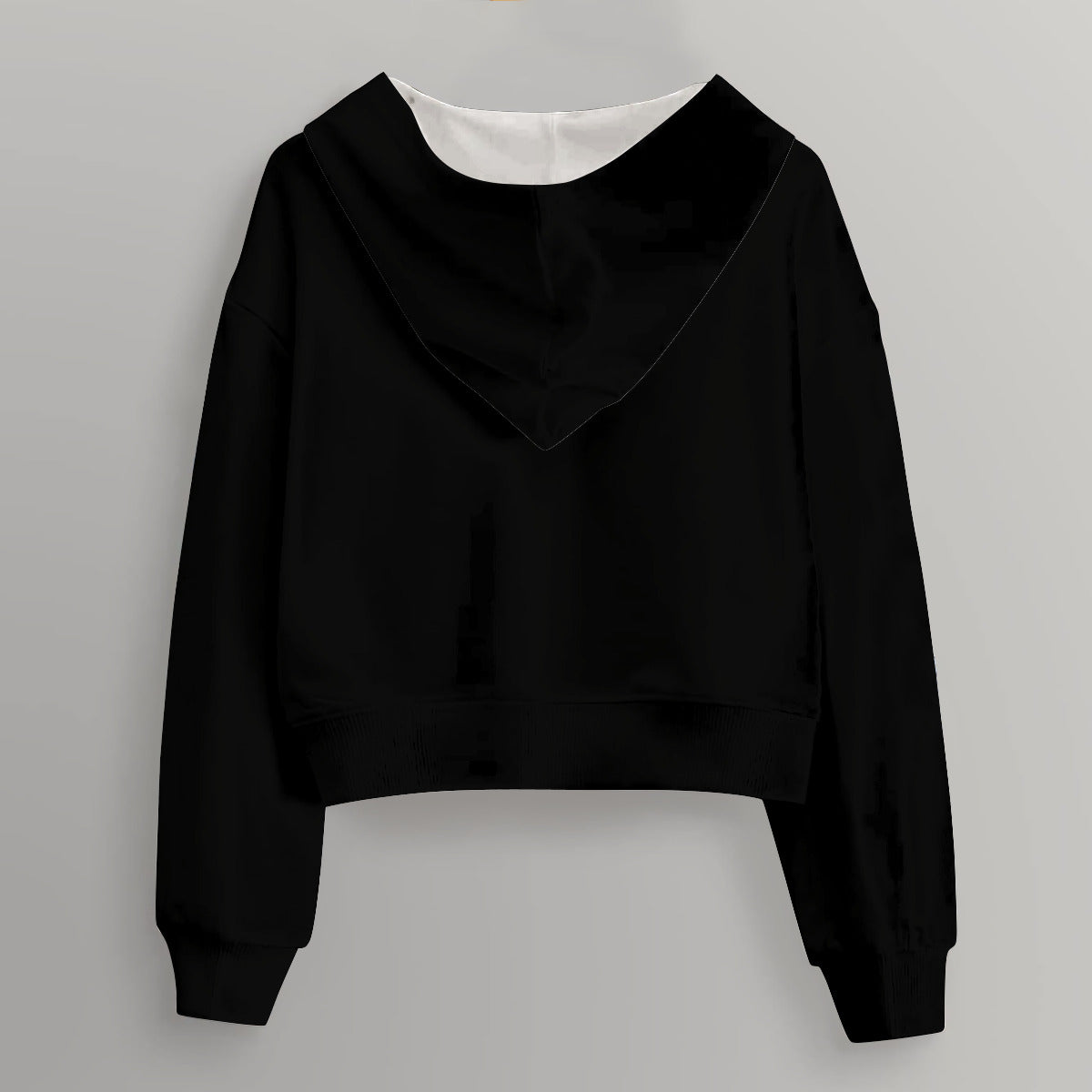 Chic & Cozy AOP Women's Cropped Hoodie for Effortless Style