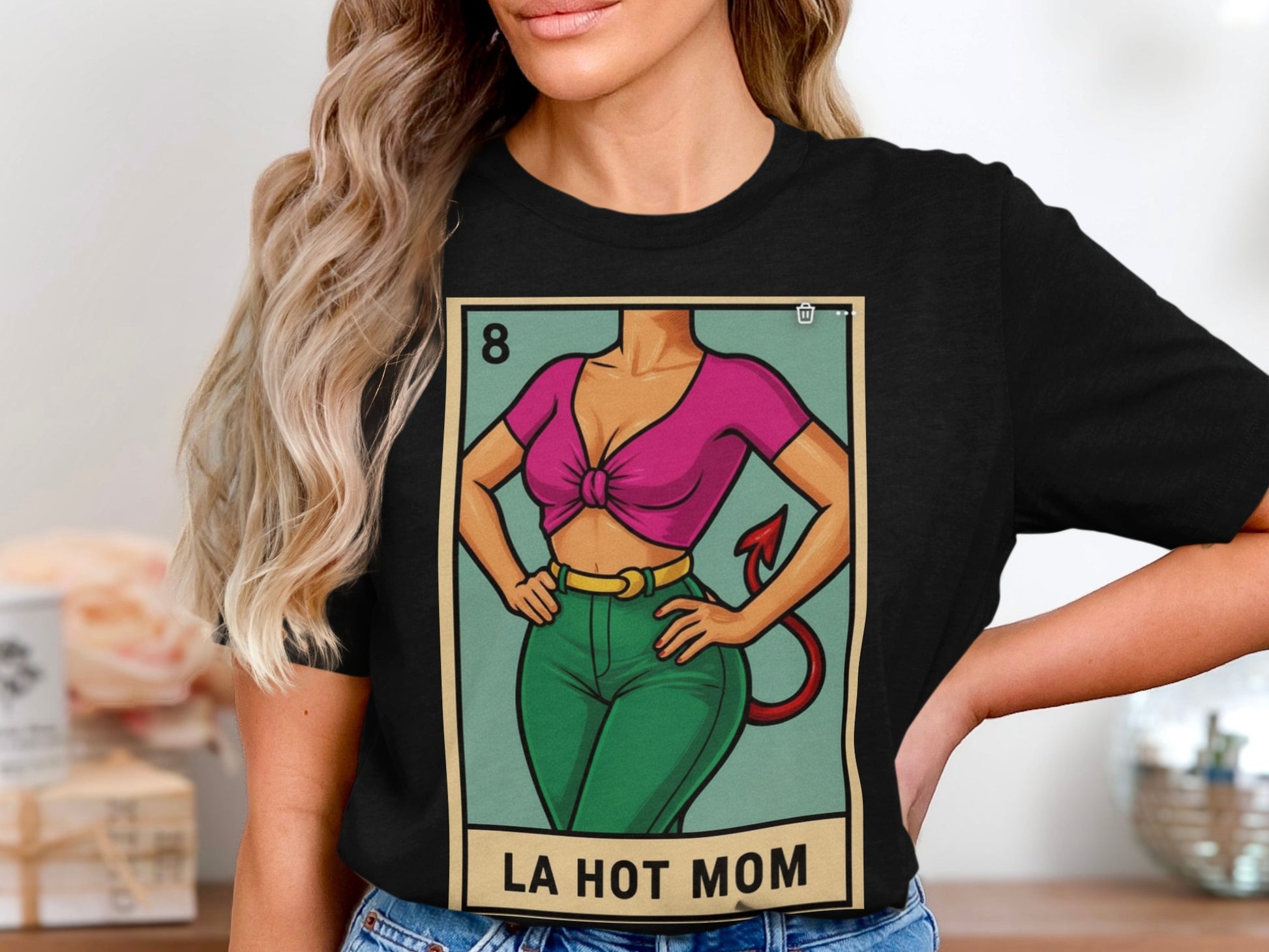 LA Hot Mom Graphic Tee product type