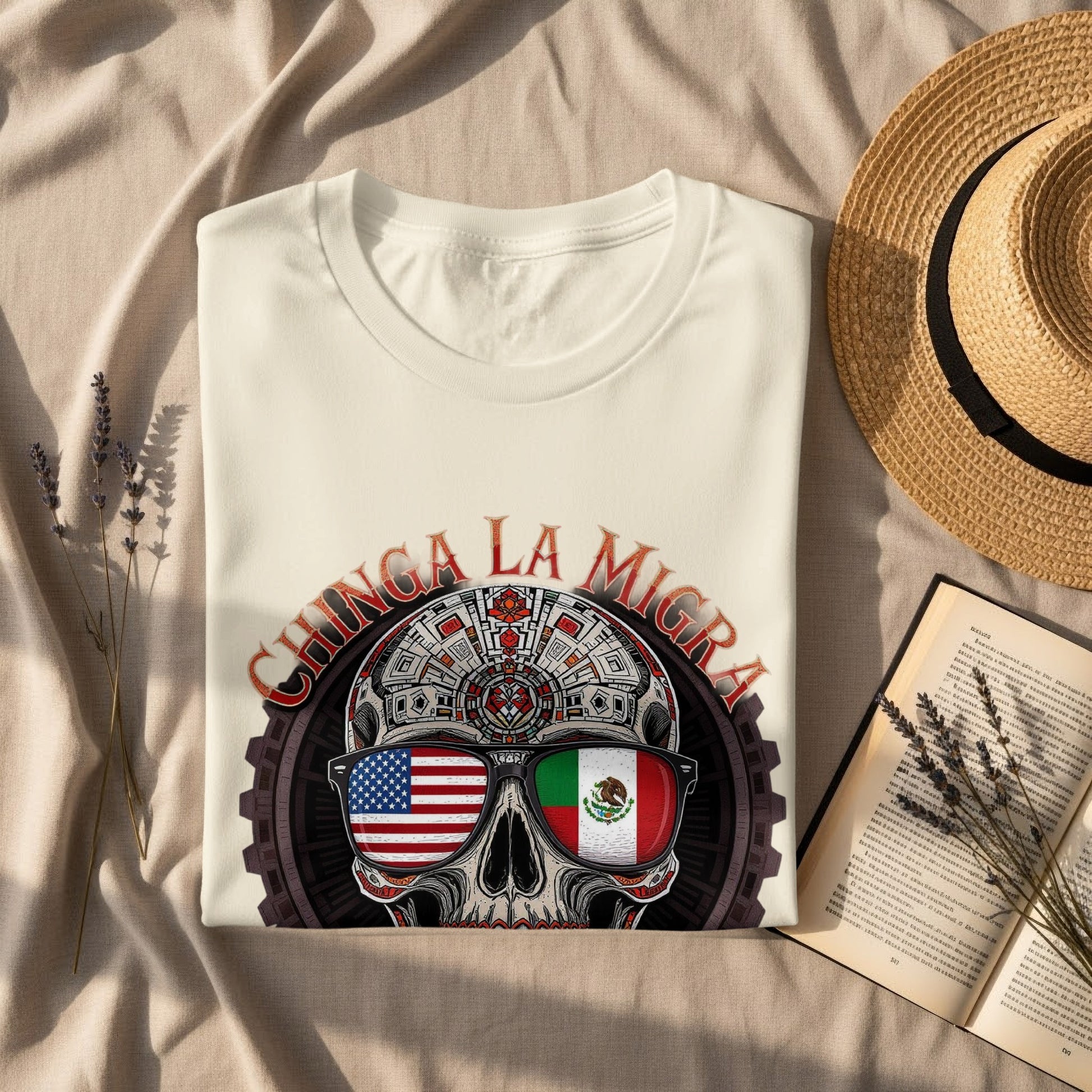 Patriotic Skull Graphic Tee Apparel Product Type