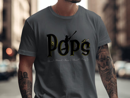 Pops Baseball Themed Shirt Athletic Product