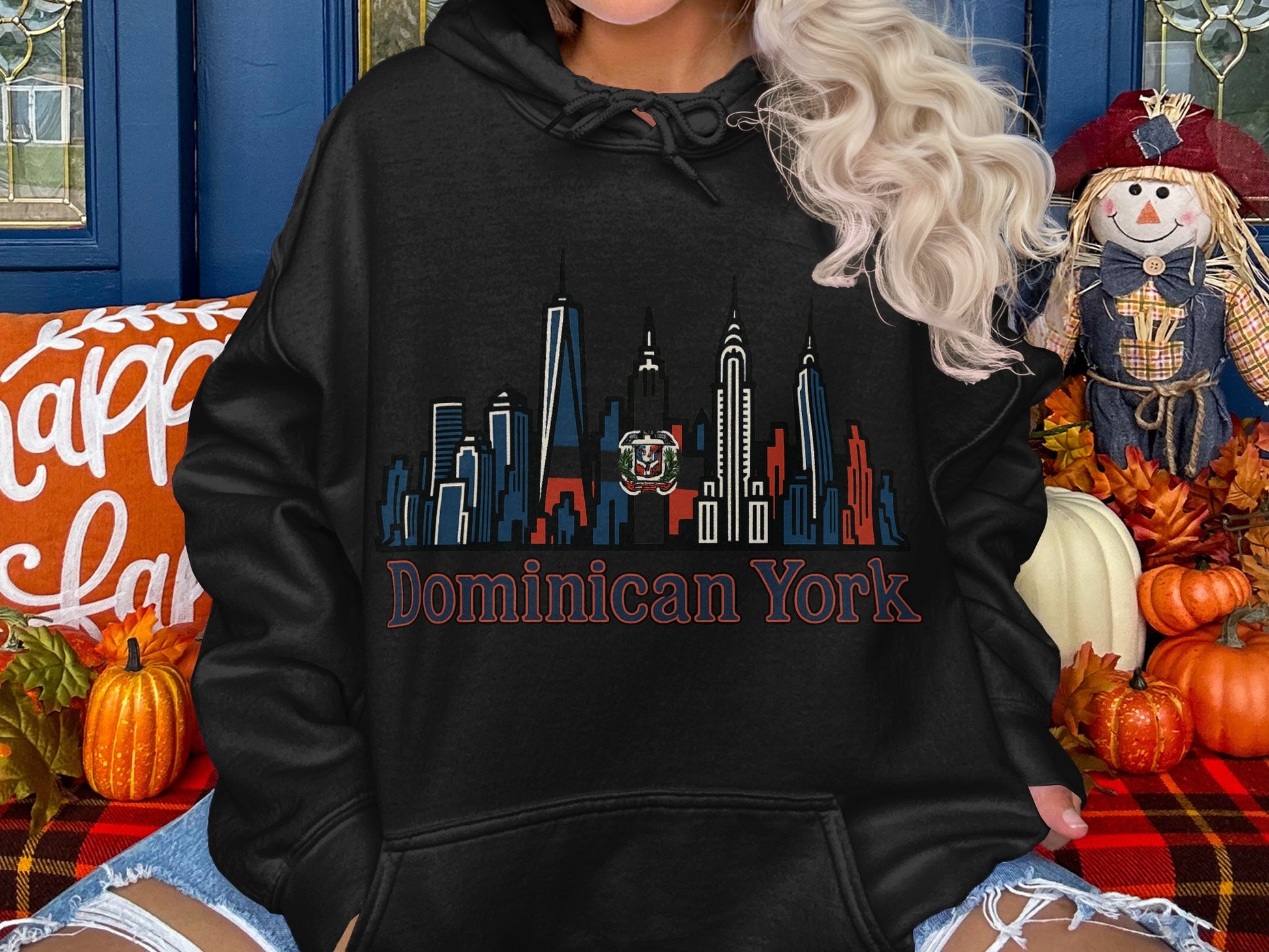 Dominican York Skyline Graphic Hoodie product