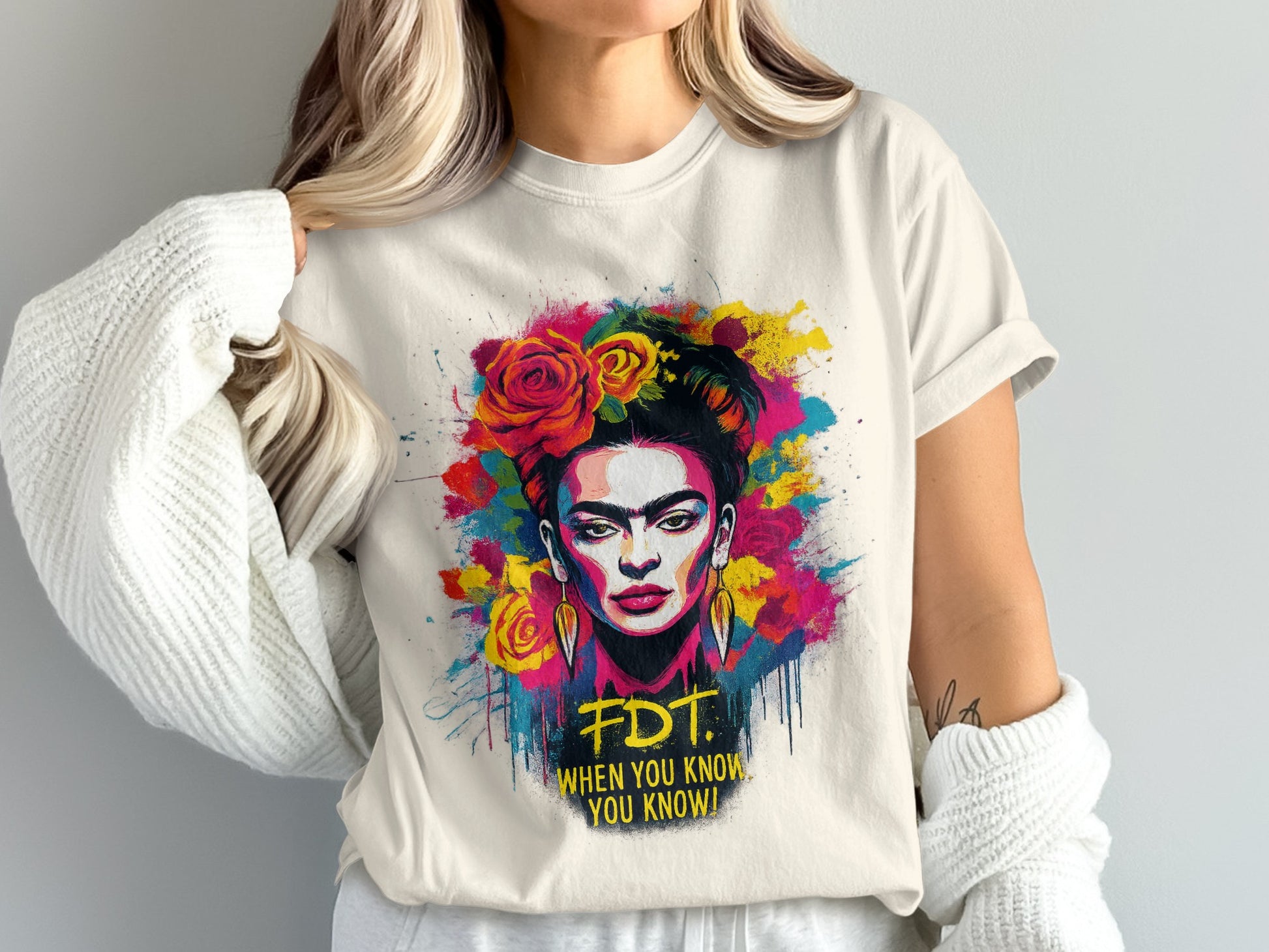 Vibrant Artistic FDT Graphic Tee Shirt product type