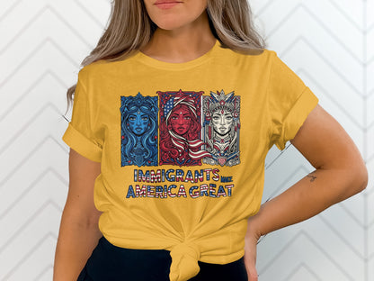 Immigrants Make America Great Women's Shirt
