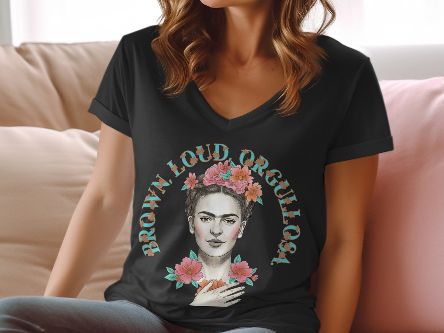 Brown Loud Orgullo24 Graphic Tee