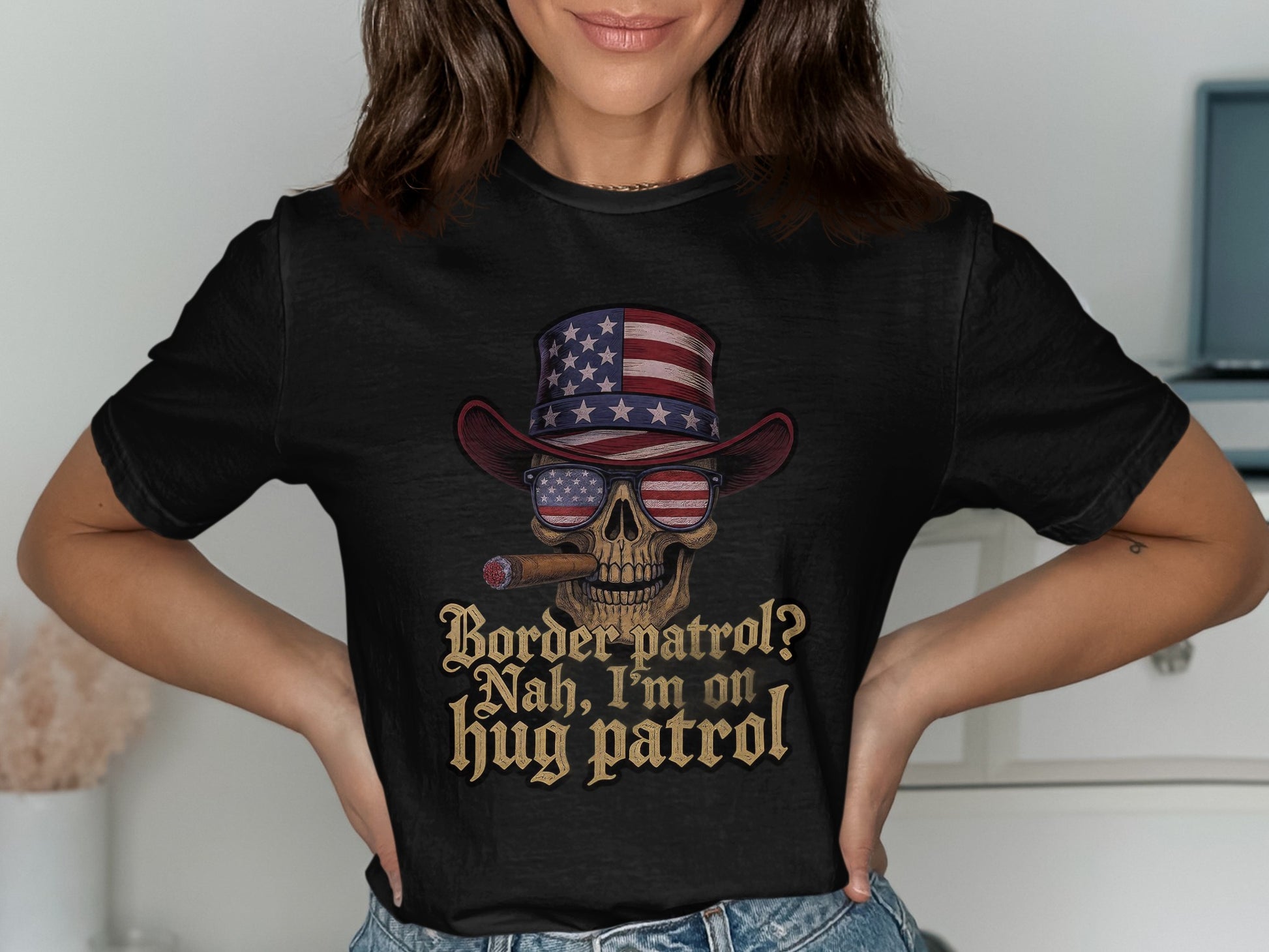 Border patrol Nah I'm on hug patrol product type