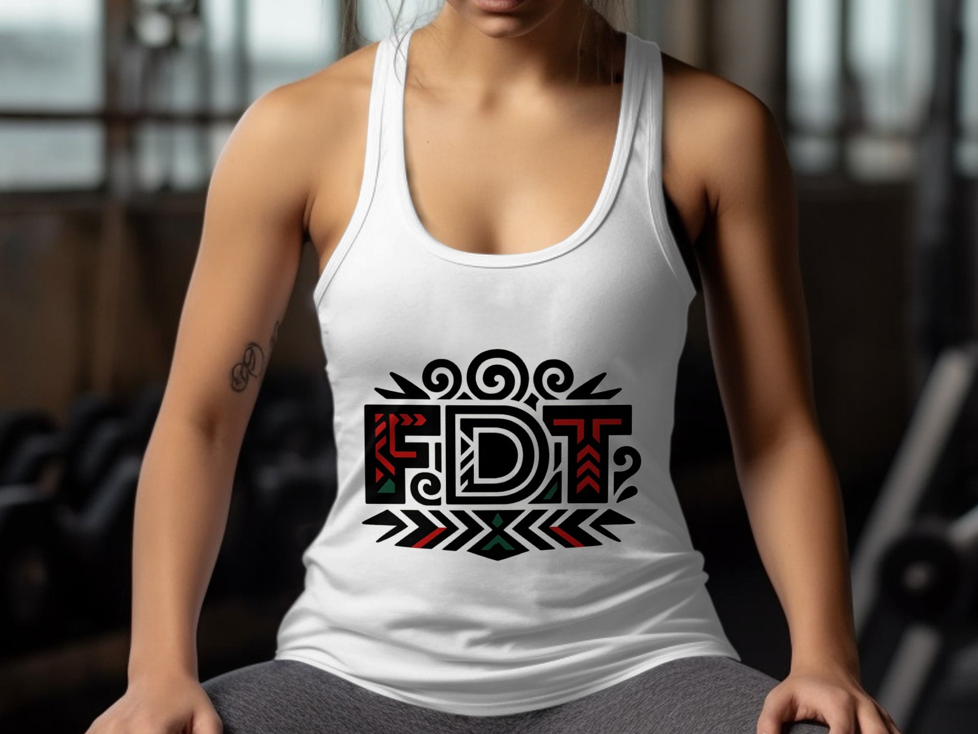 FDT Bold Graphic Women's Workout Tank Top