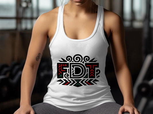 FDT Bold Graphic Women's Workout Tank Top