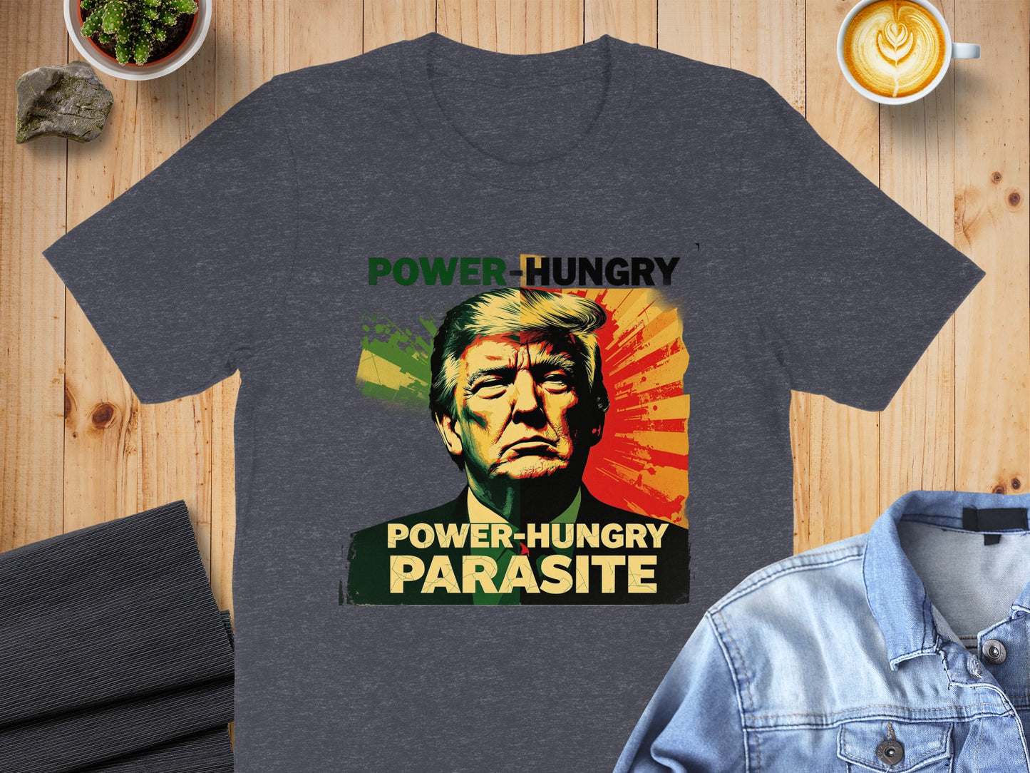 Power Hungry Parasite Graphic Design T-shirt product type