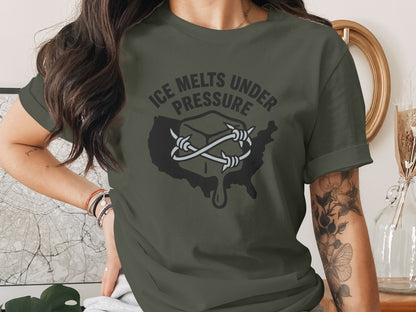 Ice Melts Under Pressure Graphic T-Shirt product