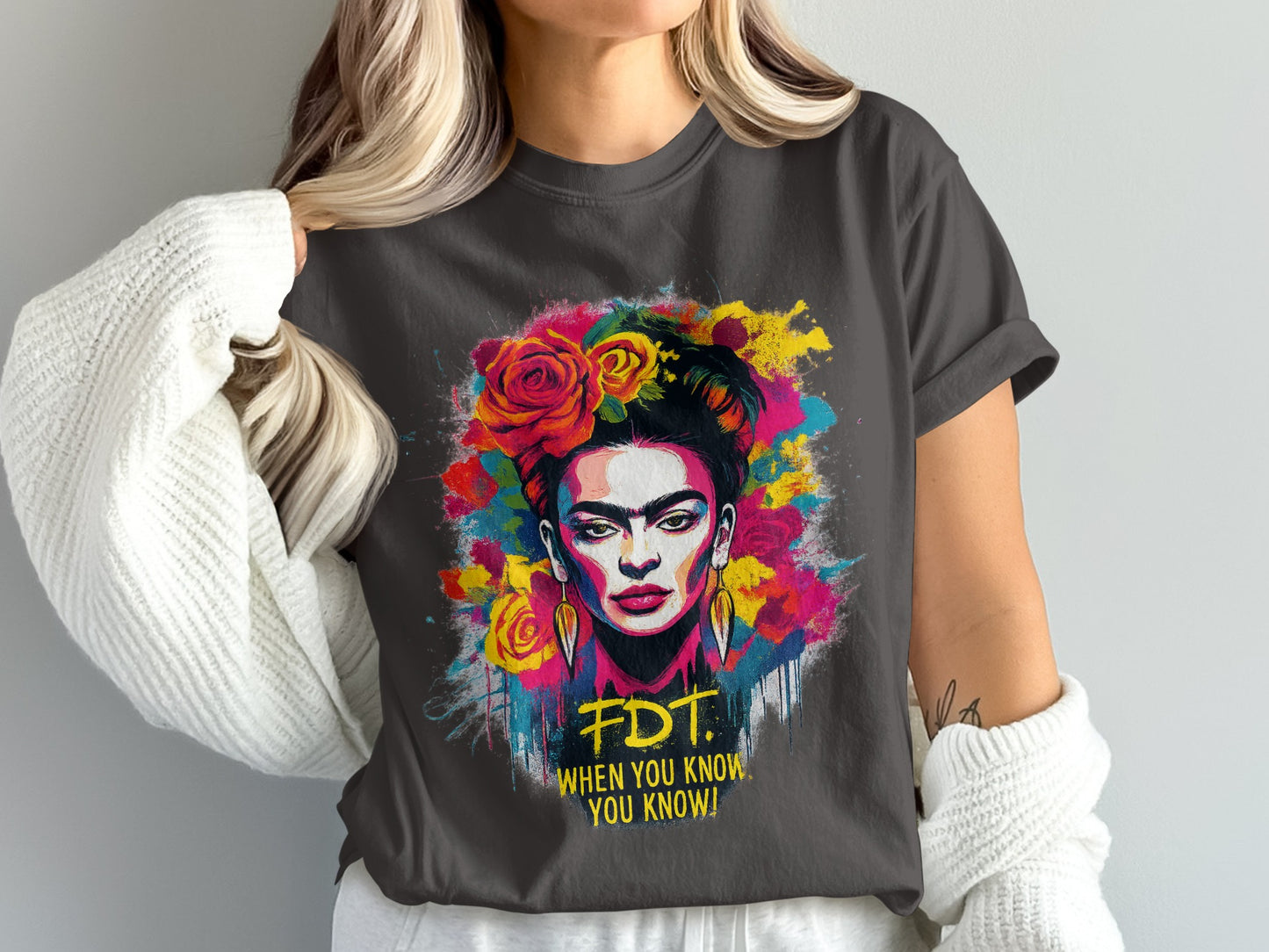 Vibrant FDT When You Know You Know Graphic T-shirt product