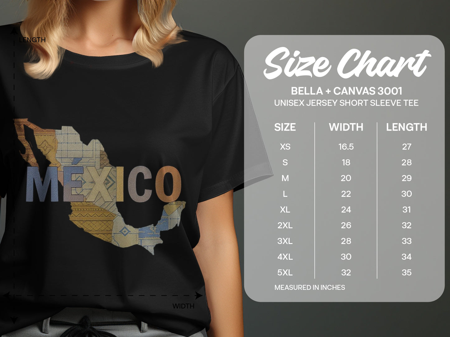 Mexico Graphic Tee Unisex Short Sleeve Shirt product