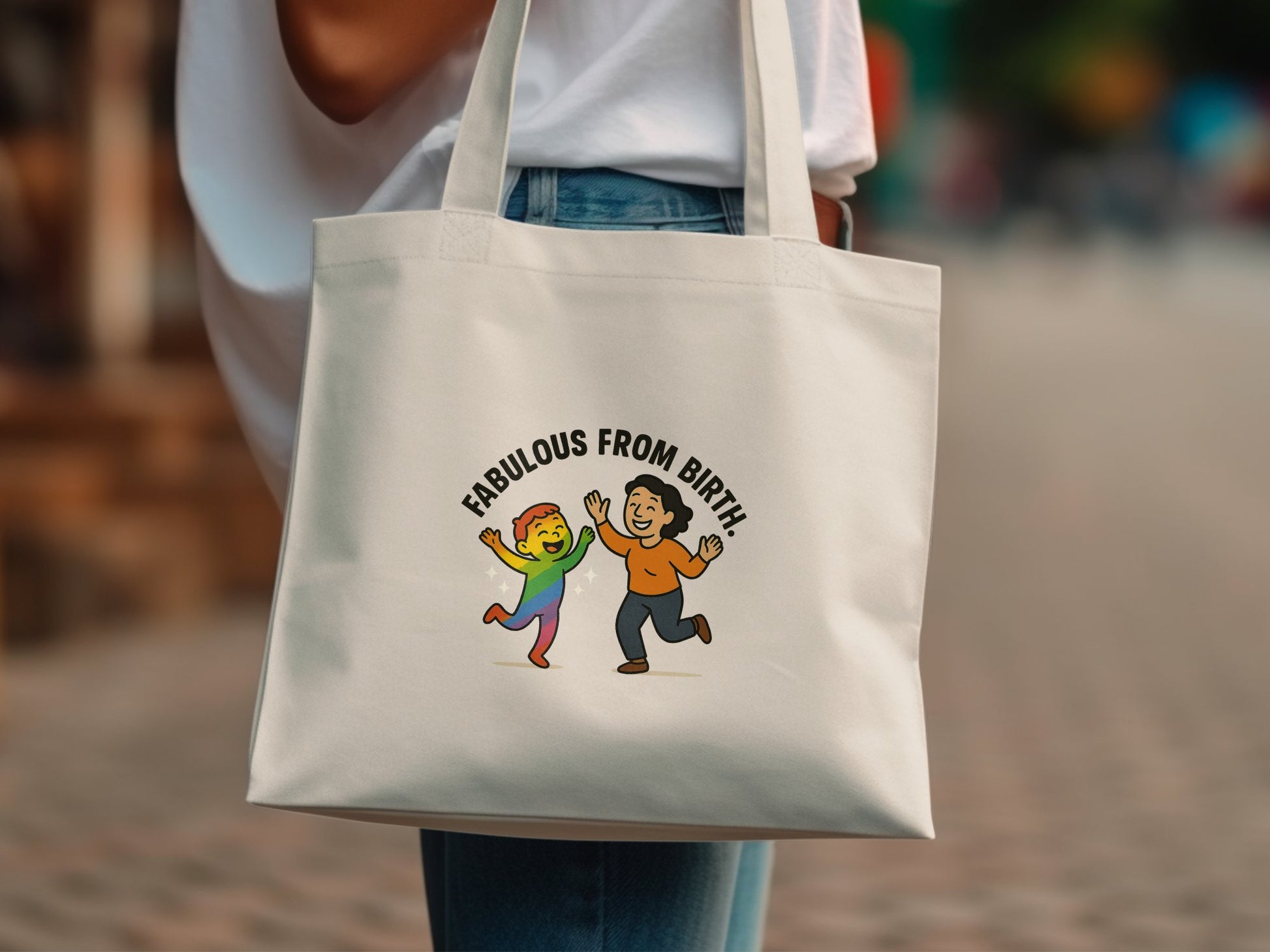 Fabulous From Birth Tote Bag product type
