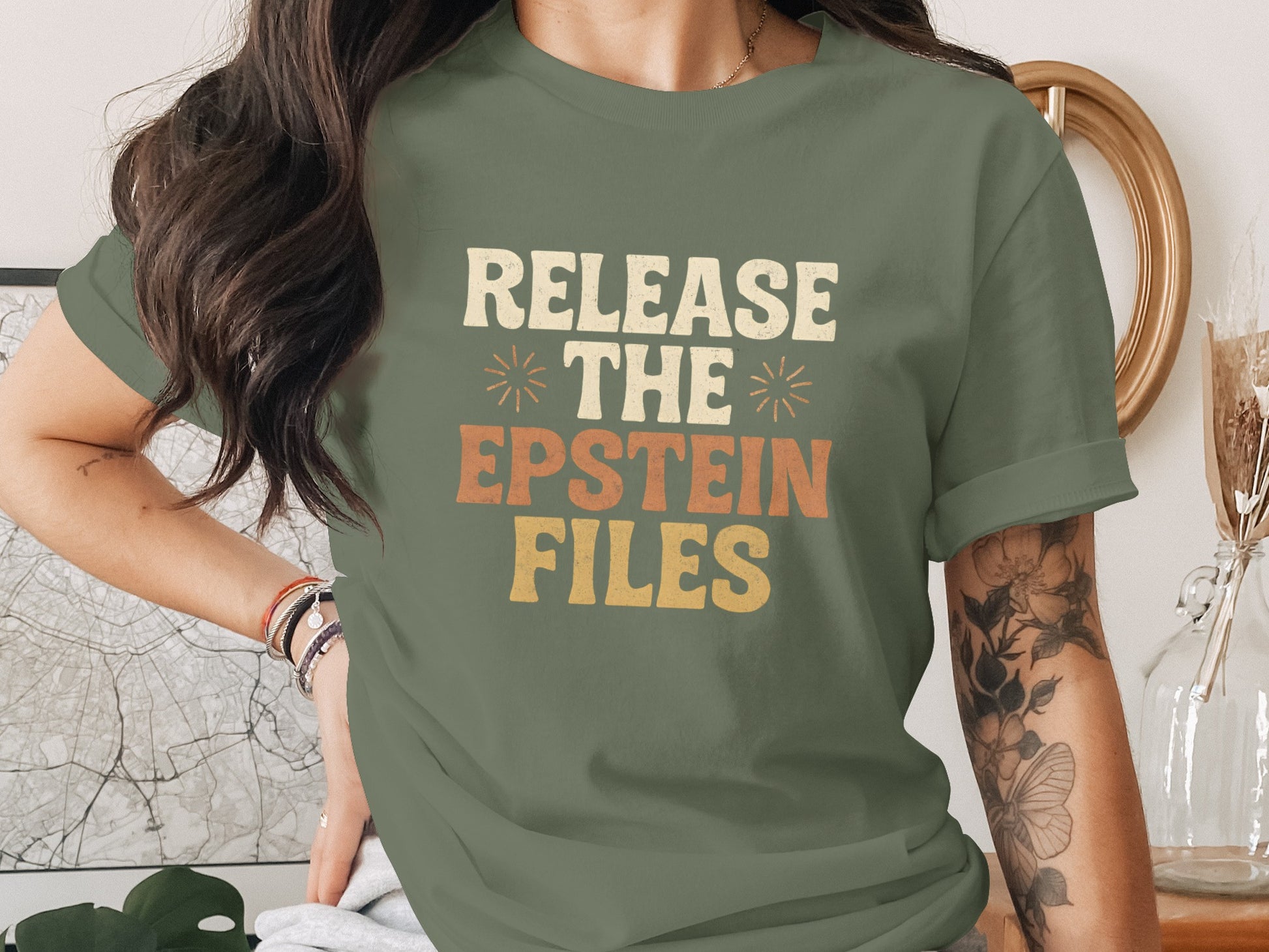 Release The Epstein Files Printed Shirt product
