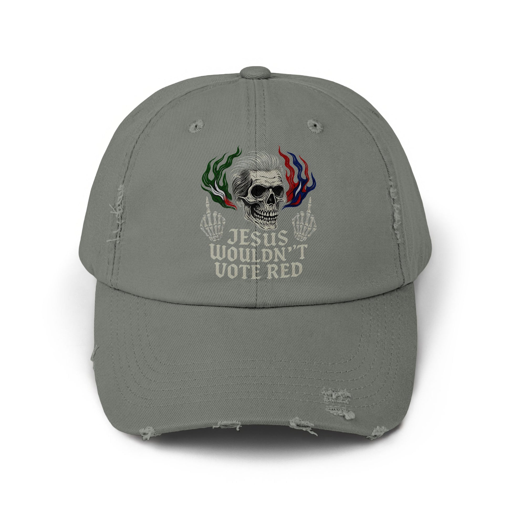 Jesus Wouldn't Vote Red Skull Design Hat product