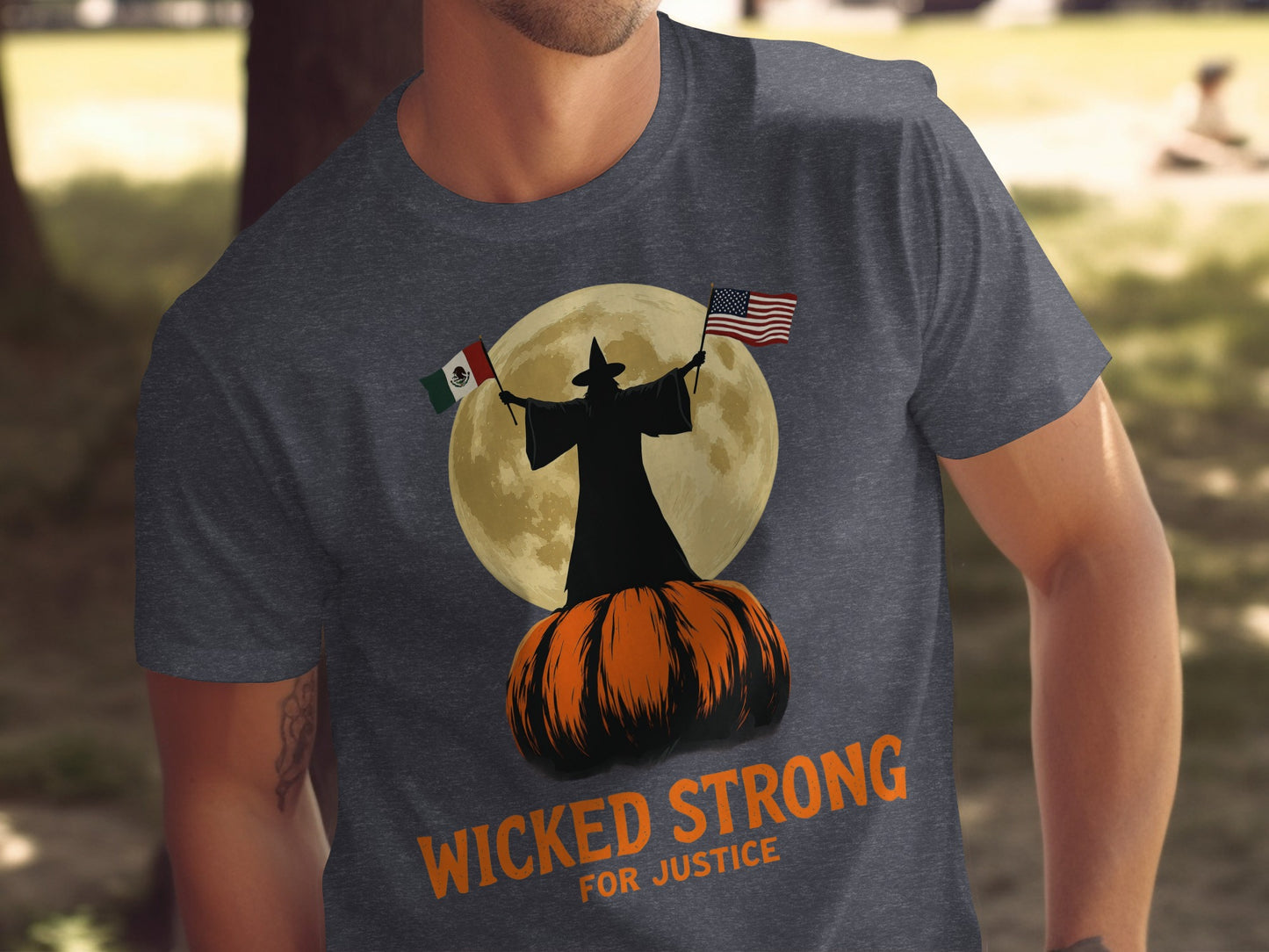 Wicked Strong for Justice Graphic T-shirt product