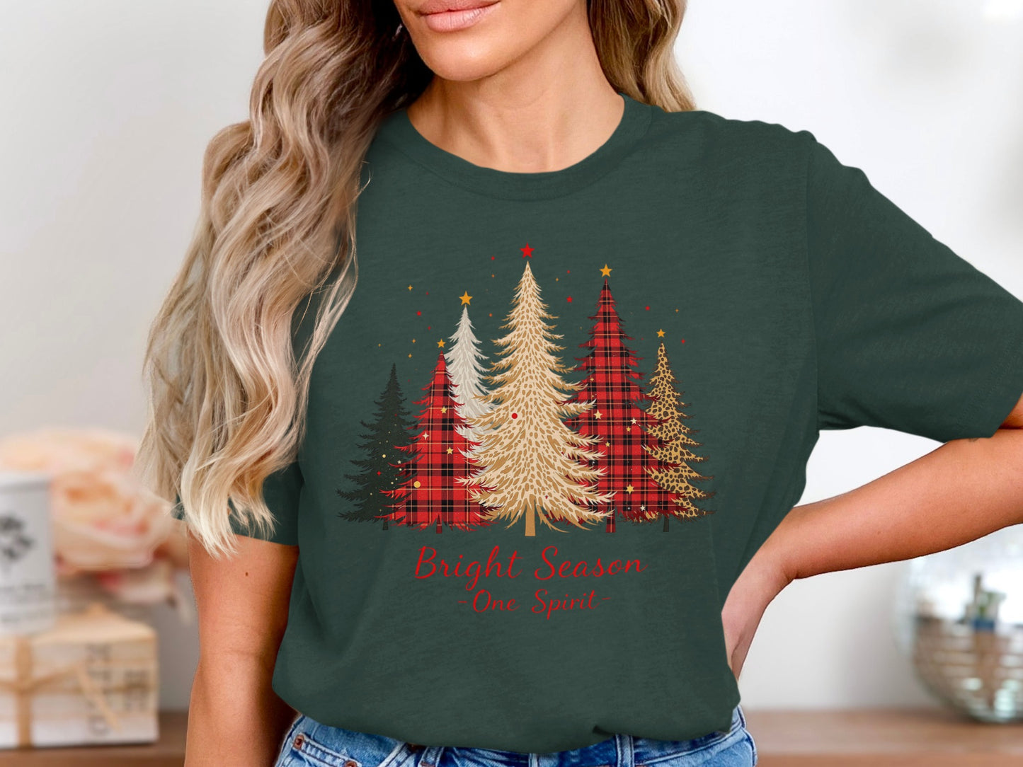 Bright Season One Spirit Christmas Tree Shirt