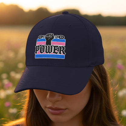 Empowering Black Fist Embroidered Cap product