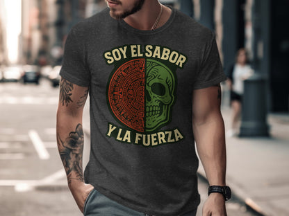 Unique Soy El Sabor Y La Fuerza Graphic Tee product