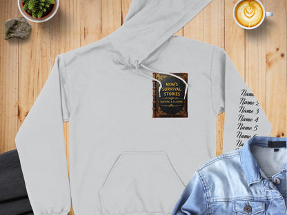 Mom's Survival Stories Raising A Legend Hoodie product type