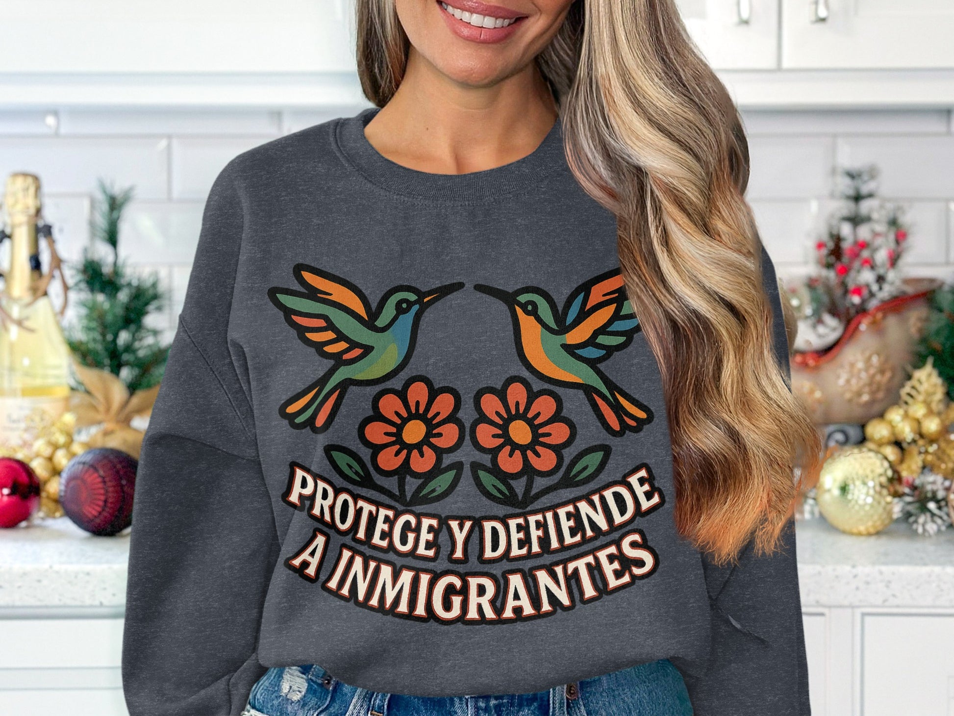 Protect and Defend Immigrants Sweatshirt product type