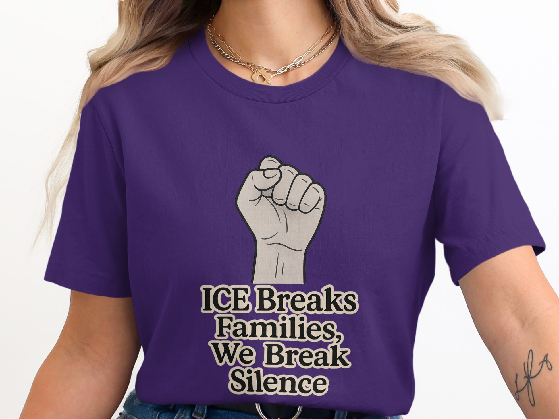 ICE Breaks Families We Break Silence shirt product