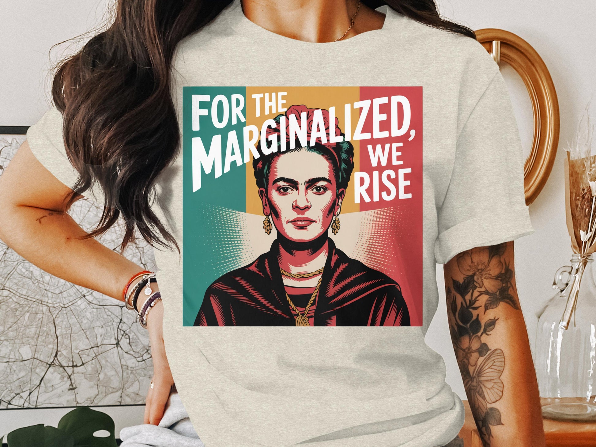 For the Marginalized We Rise Graphic T Shirt product type