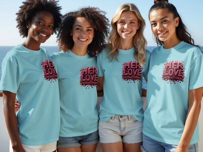 Her Love Unconditional Printed Casual T-Shirt product