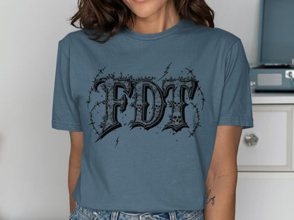 Edgy FDT Design Graphic Tee Shirt product type