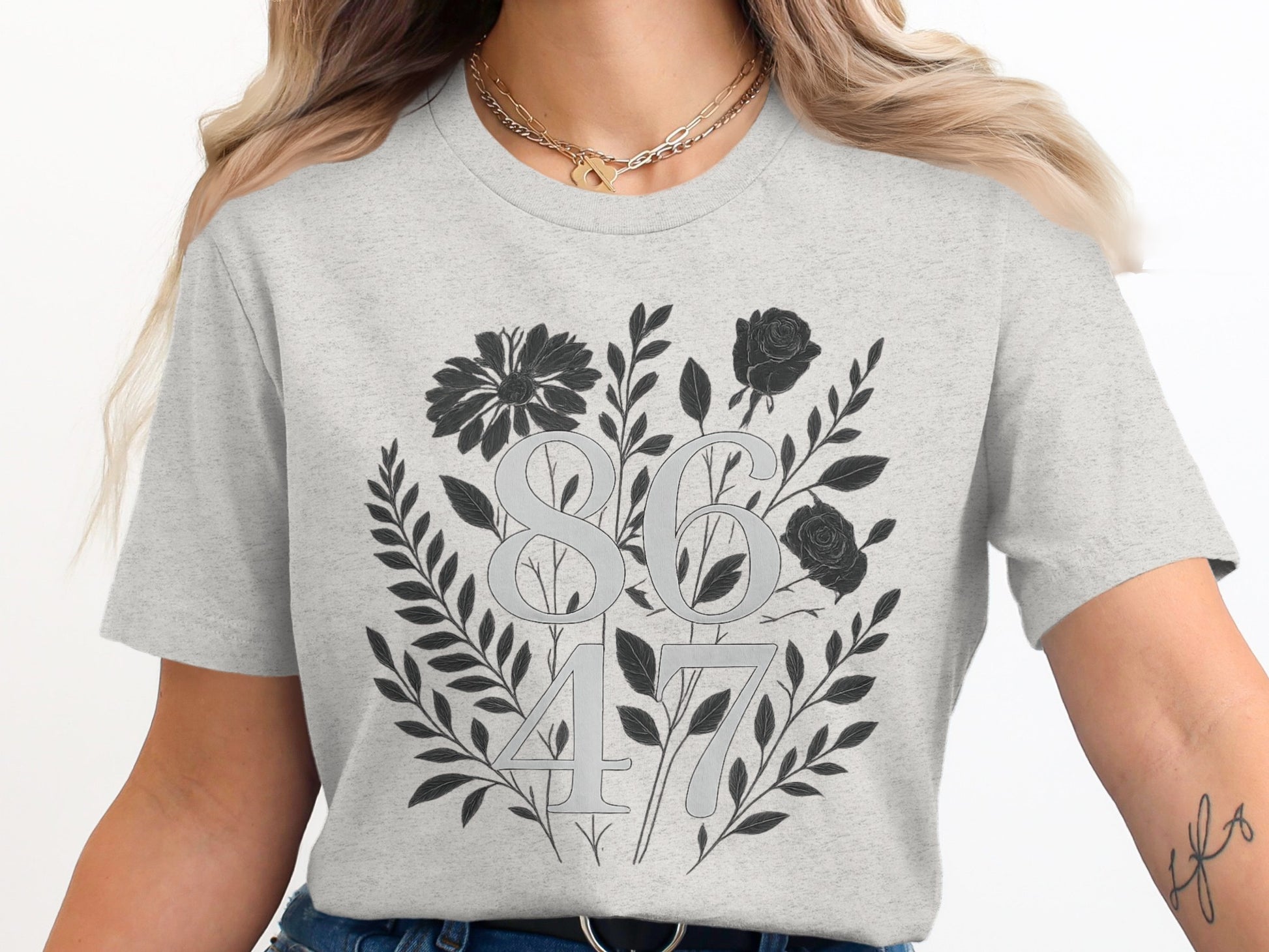 Floral Illustration 8647 Graphic T-Shirt product