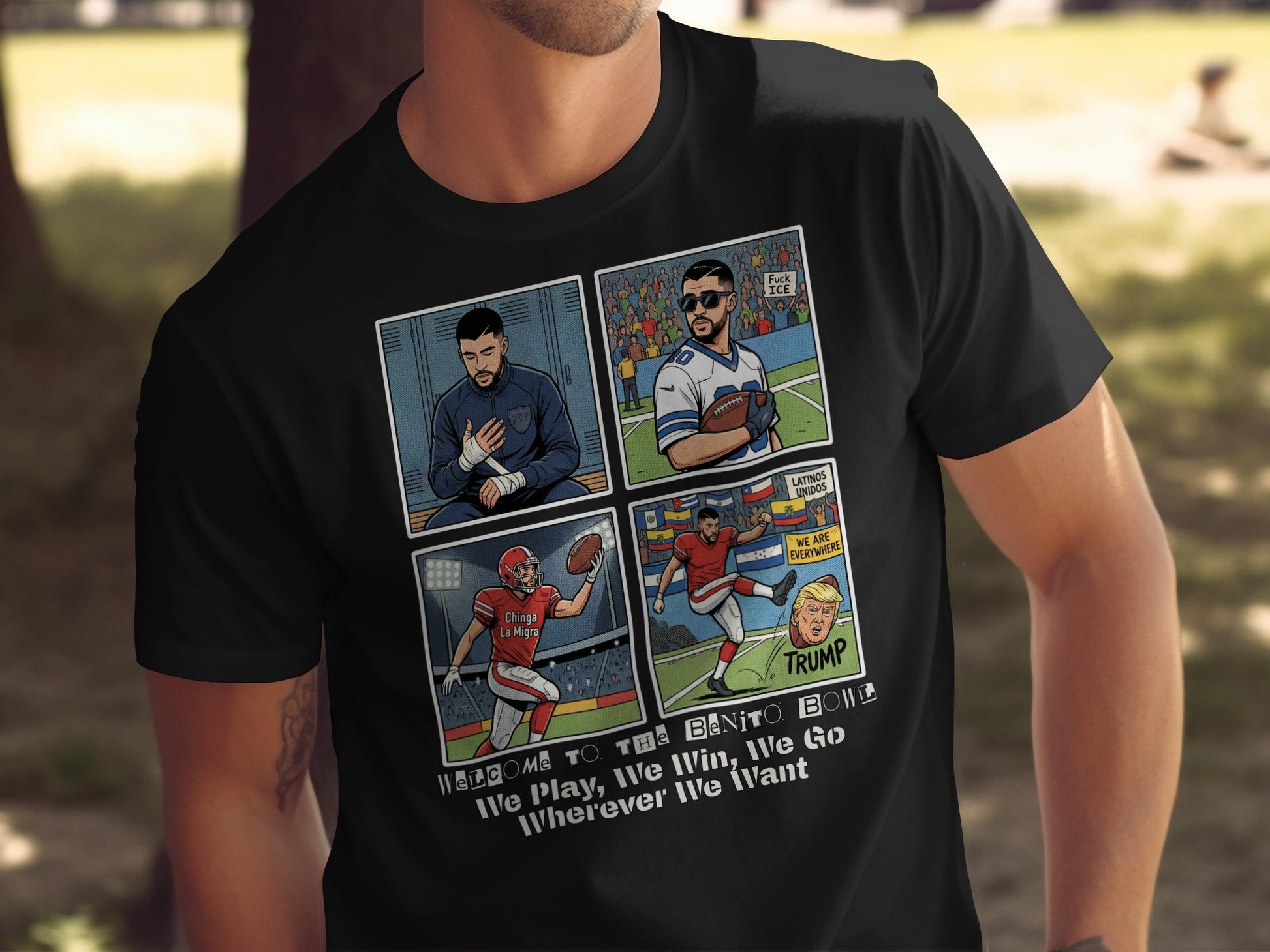 Welcome To The Bento Bowl Football Themed T-Shirt