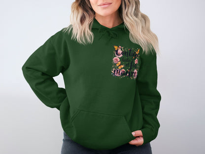 Cute Floral Print Hoodie for Men and Women Hoodie product type