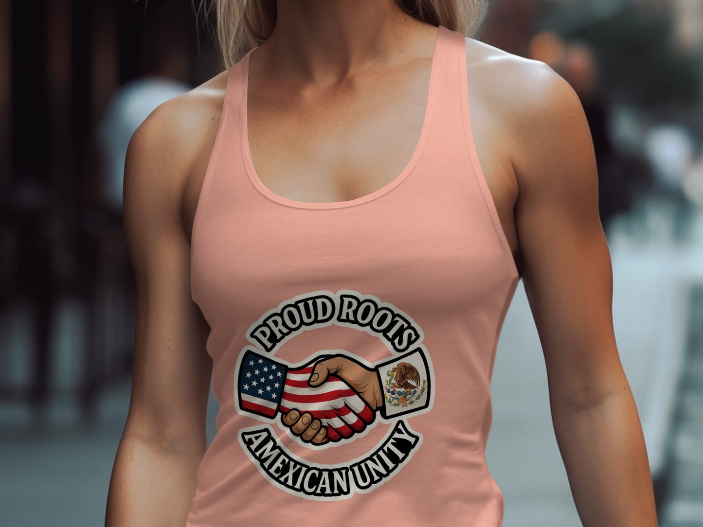 Proud Roots Mexican Unity Handshake Tank Top product