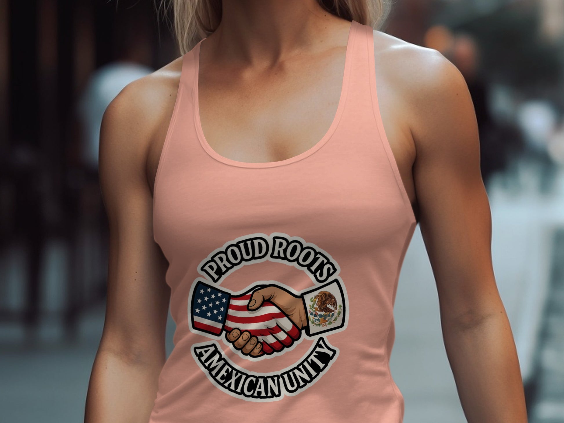 Proud Roots Mexican Unity Handshake Tank Top product