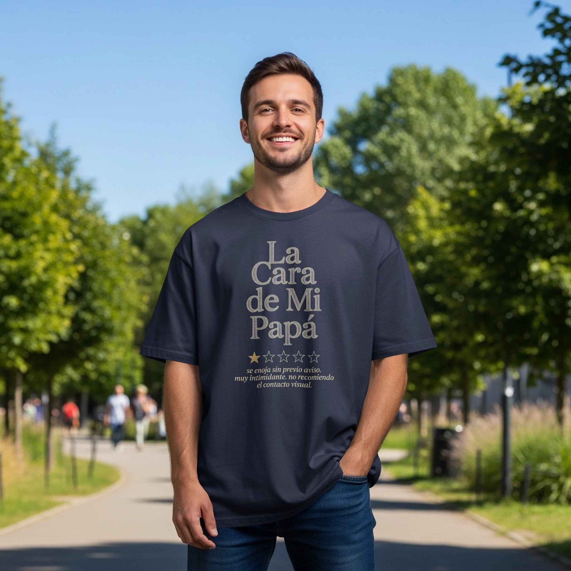 Father's Day 'La Cara de Mi Papá' T-Shirt "La Cara de Mi Papá" Witty Dad T-Shirt