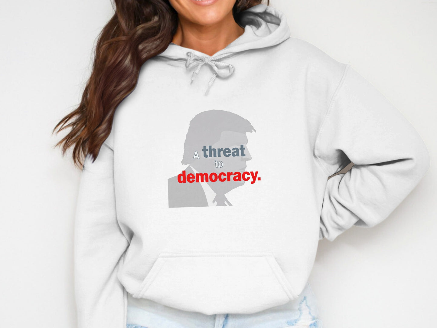 A Threat To Democracy Graphic Hoodie product