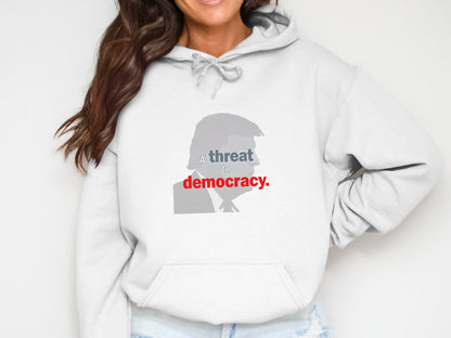 A Threat To Democracy Graphic Hoodie product