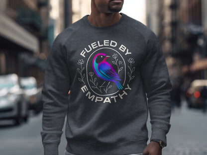 Fueled by Empathy with Colorful Bird Sweatshirt product type