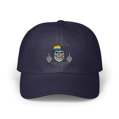 LGBTQ Ally Skeleton Hat Pride Equality Message product